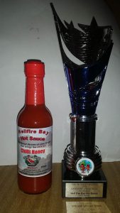 Chilli Honey - first place for best honey sauce at the Mr Chilli Awards