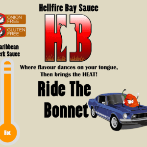 Ride the Bonnet label