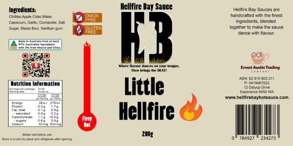 Little Hellfire label